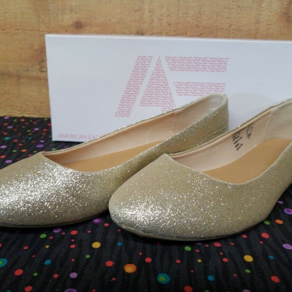 American Eagle Clinton Gold Balet Flats - Picture 5 of 5